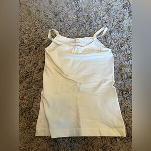 White Spaghetti Strap Tank Top shareware